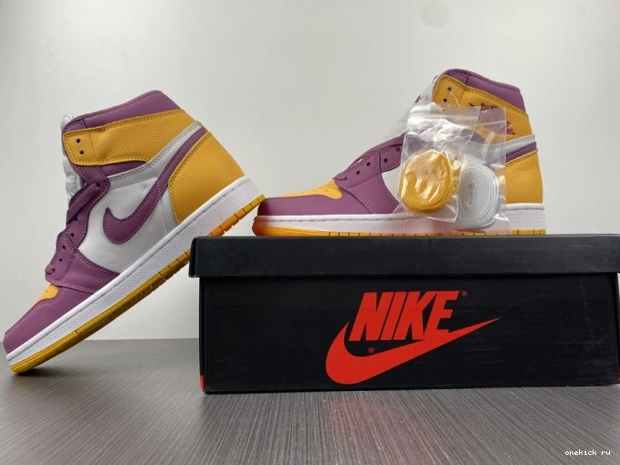 Chep Onekick Jordan Air OG 555088-706 High 1 Brotherhood 0727